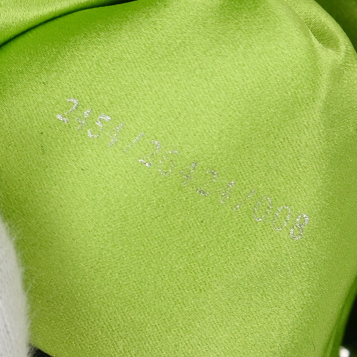 Fendi Black Cotton Beaded Embroidered Baguette Handbag