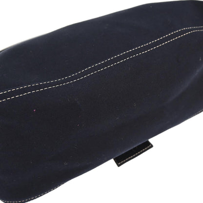 Fendi Navy Canvas Mamma Baguette Handbag