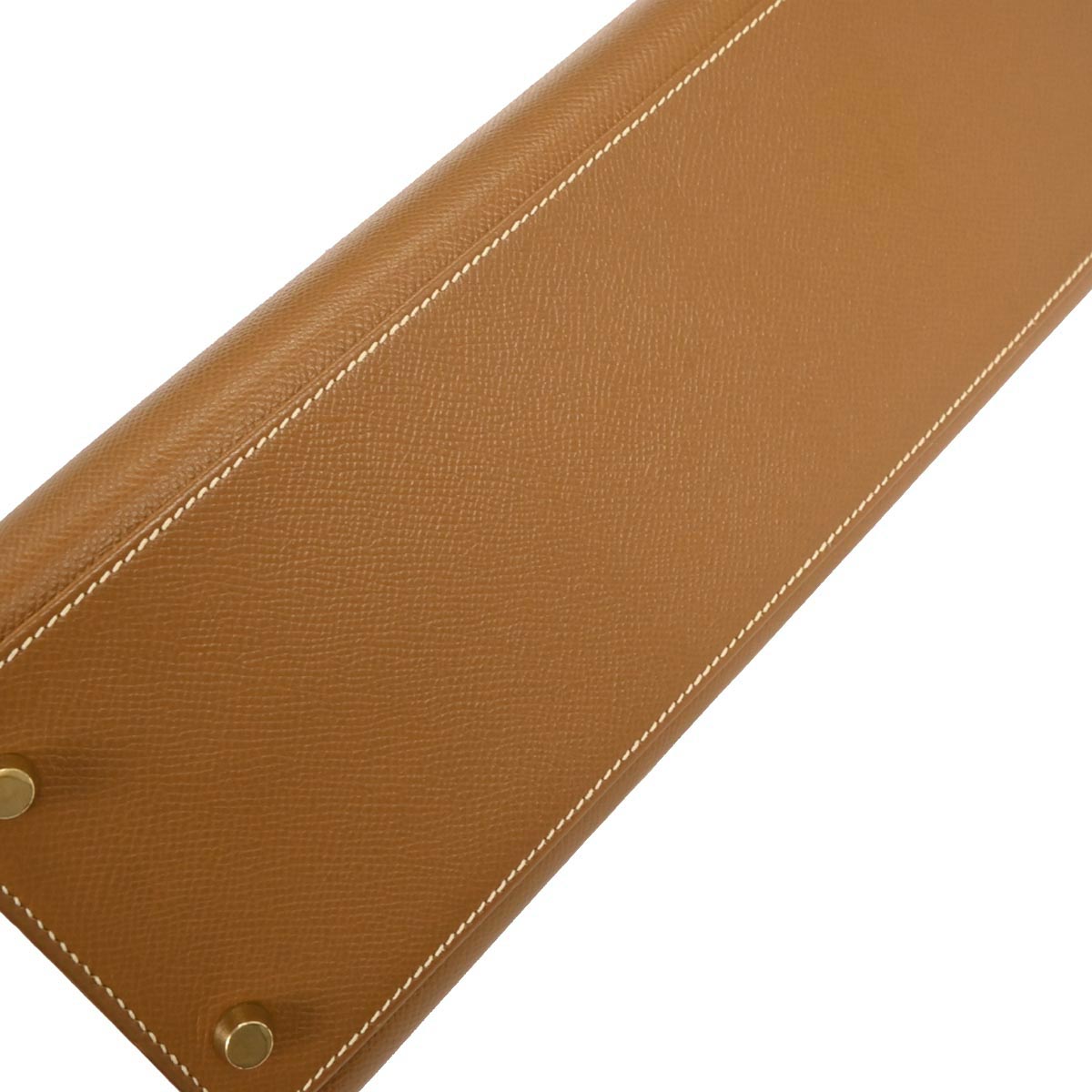 Hermes Gold Courchevel Kelly 32 Sellier 2way Shoulder Handbag