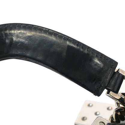 Christian Dior Black Gambler Dice Handbag