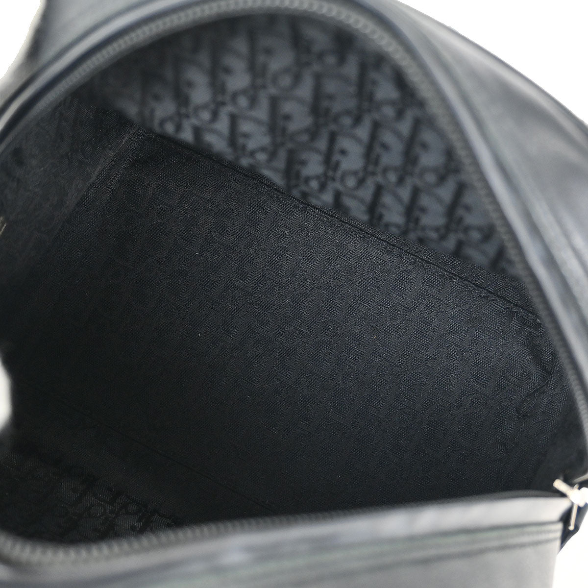 Christian Dior Black Gambler Dice Handbag