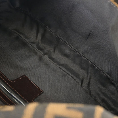 Fendi Brown Zucca Baguette Handbag