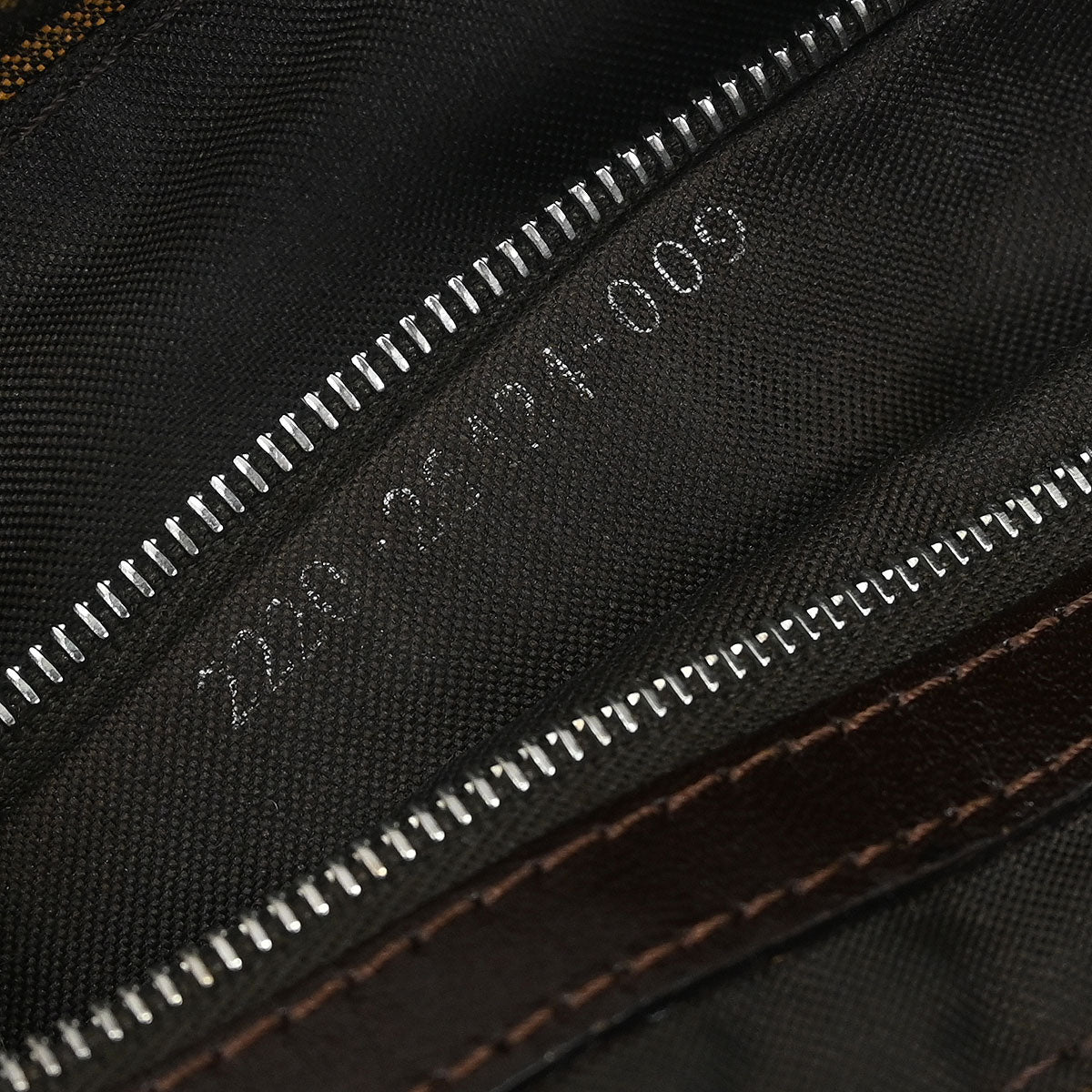 Fendi Brown Zucca Baguette Handbag