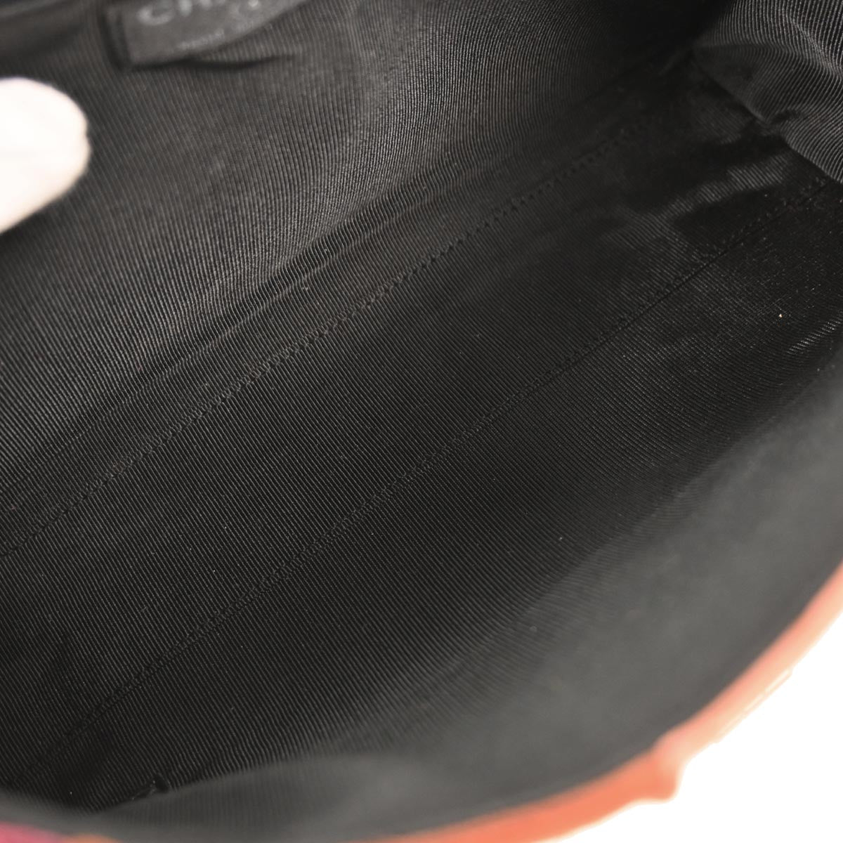 Chanel Pink Suede Mademoiselle Lock Choco Bar Patchwork Handbag