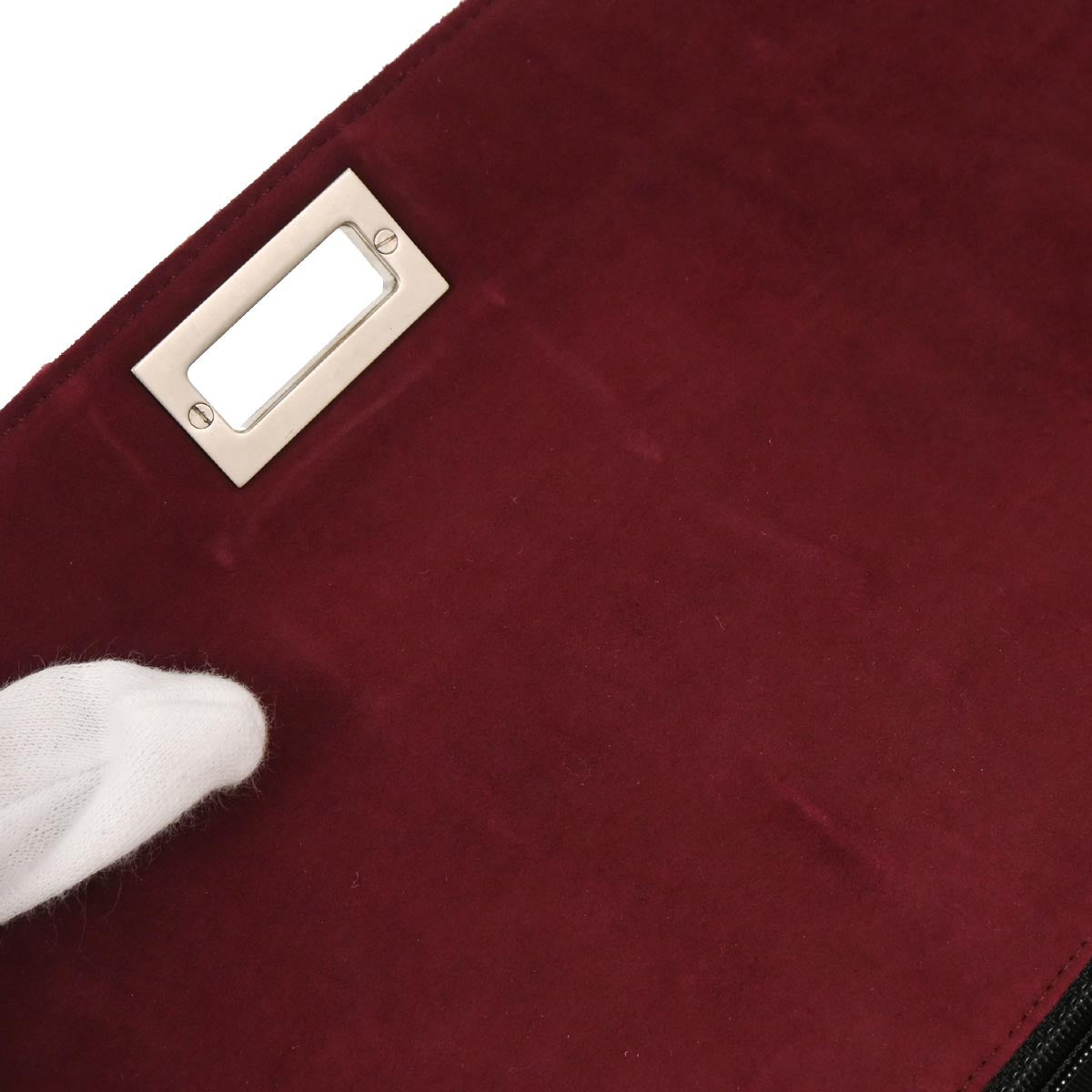 Chanel Pink Suede Mademoiselle Lock Choco Bar Patchwork Handbag