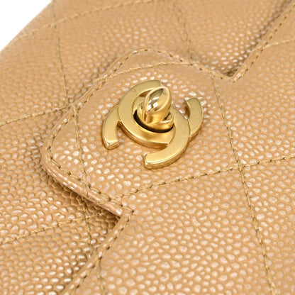 Chanel Beige Caviar Handbag