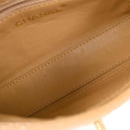 Chanel Beige Caviar Handbag