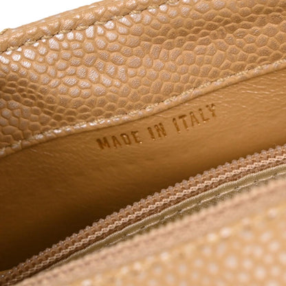 Chanel Beige Caviar Handbag