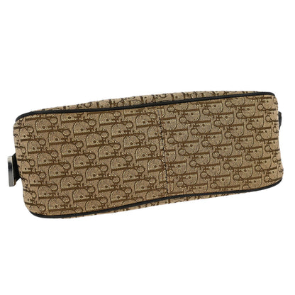 Christian Dior Brown Beige Street Chic Trotter Handbag