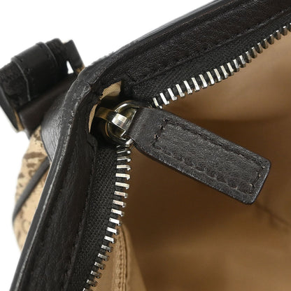 Christian Dior Brown Beige Street Chic Trotter Handbag