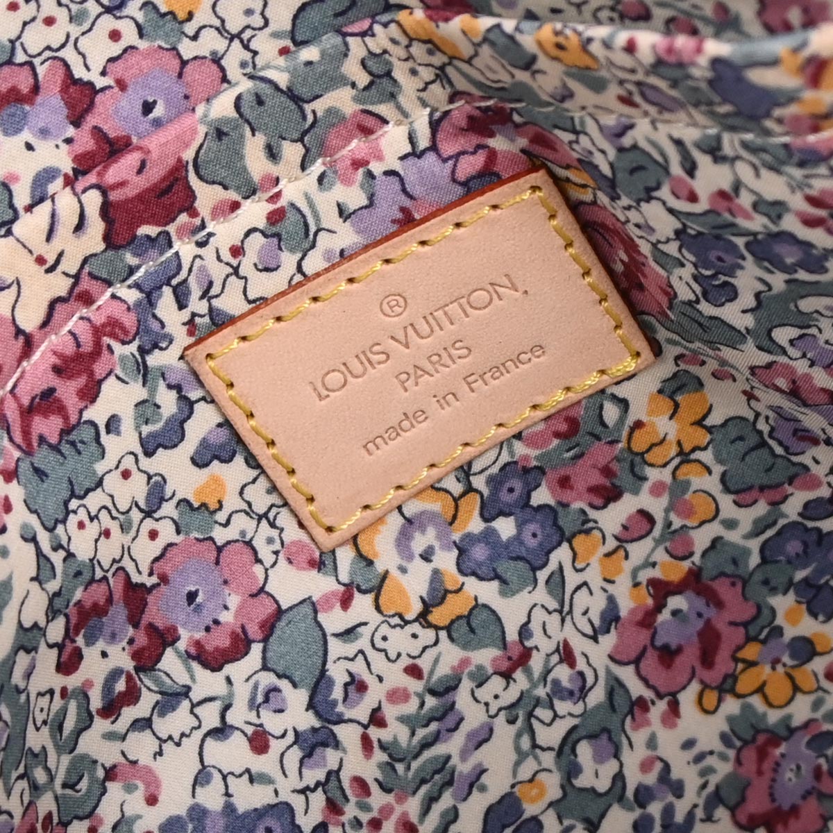 Louis Vuitton Monogram Denim Patchwork Postie 2way Handbag M95375