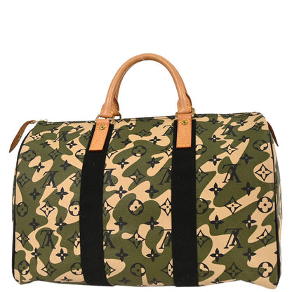 Louis Vuitton Monogramouflage Speedy 35 Handbag M95773