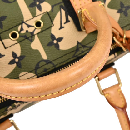 Louis Vuitton Monogramouflage Speedy 35 Handbag M95773