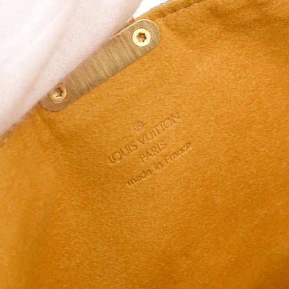 Louis Vuitton Blue Monogram Denim Pochette Plat Clutch M95007