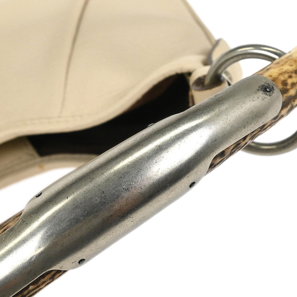 Yves Saint Laurent Beige Mombasa Handbag