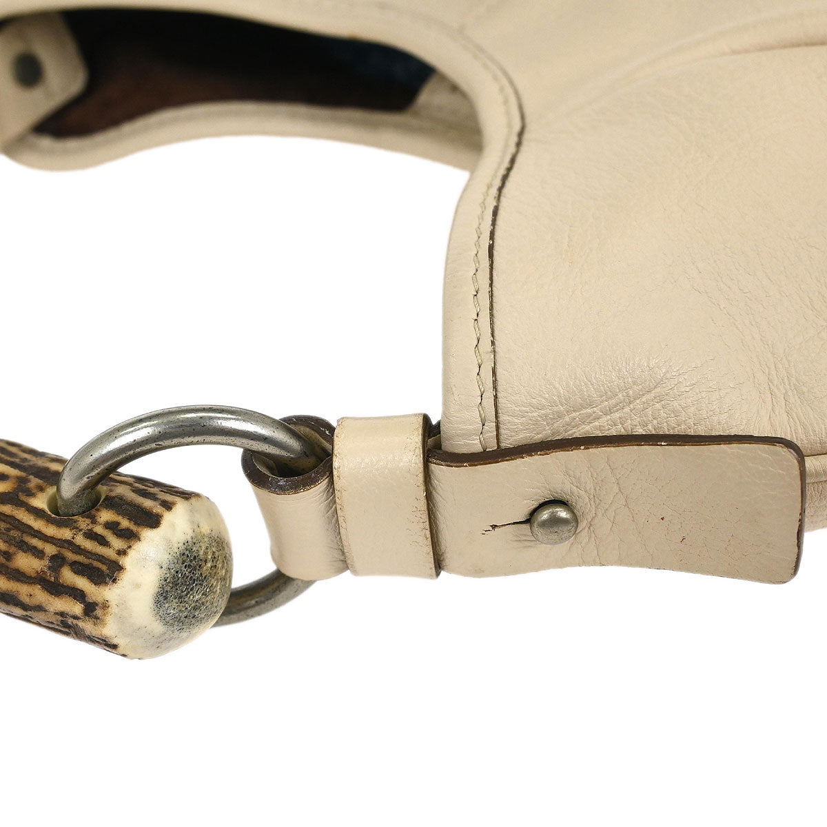 Yves Saint Laurent Beige Mombasa Handbag