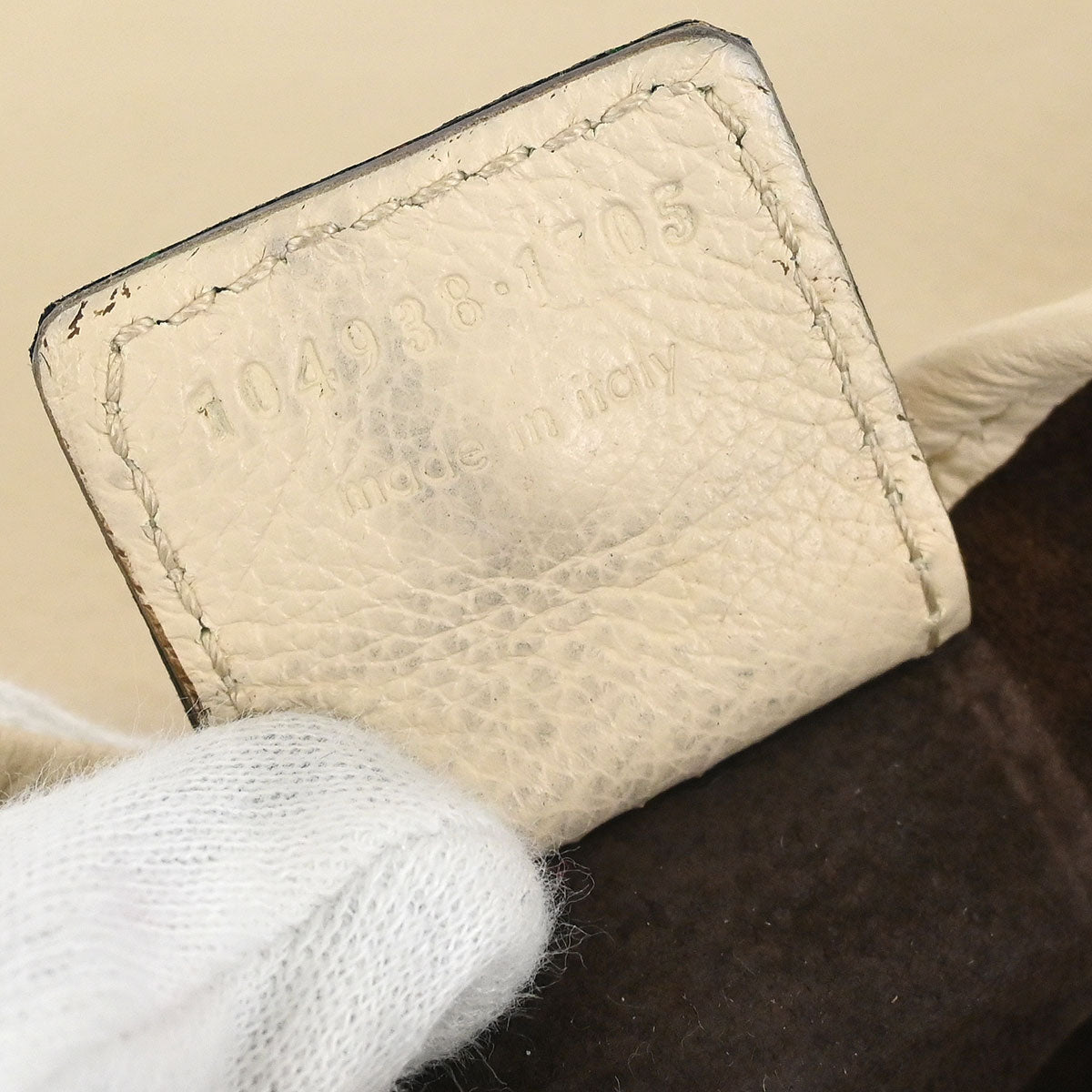 Yves Saint Laurent Beige Mombasa Handbag