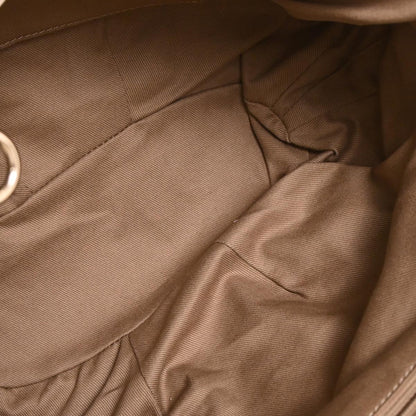 Celine * Beige Canvas Macadam 2way Shoulder Tote Handbag