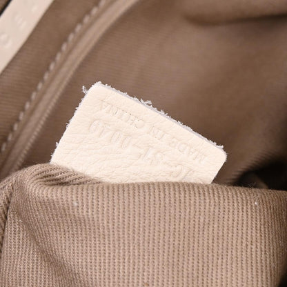 Celine * Beige Canvas Macadam 2way Shoulder Tote Handbag