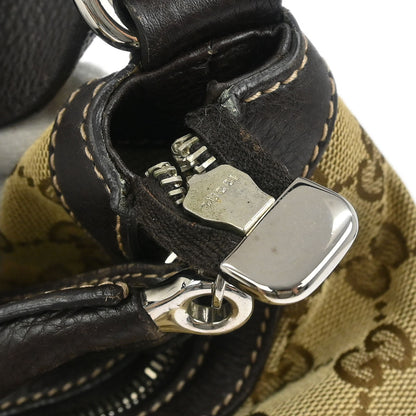 Gucci Beige Canvas GG Hobo 2way Shoulder Handbag