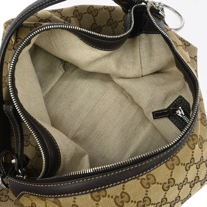 Gucci Beige Canvas GG Hobo 2way Shoulder Handbag