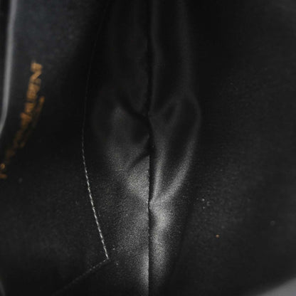 Yves Saint Laurent Navy Velvet Mombasa Handbag