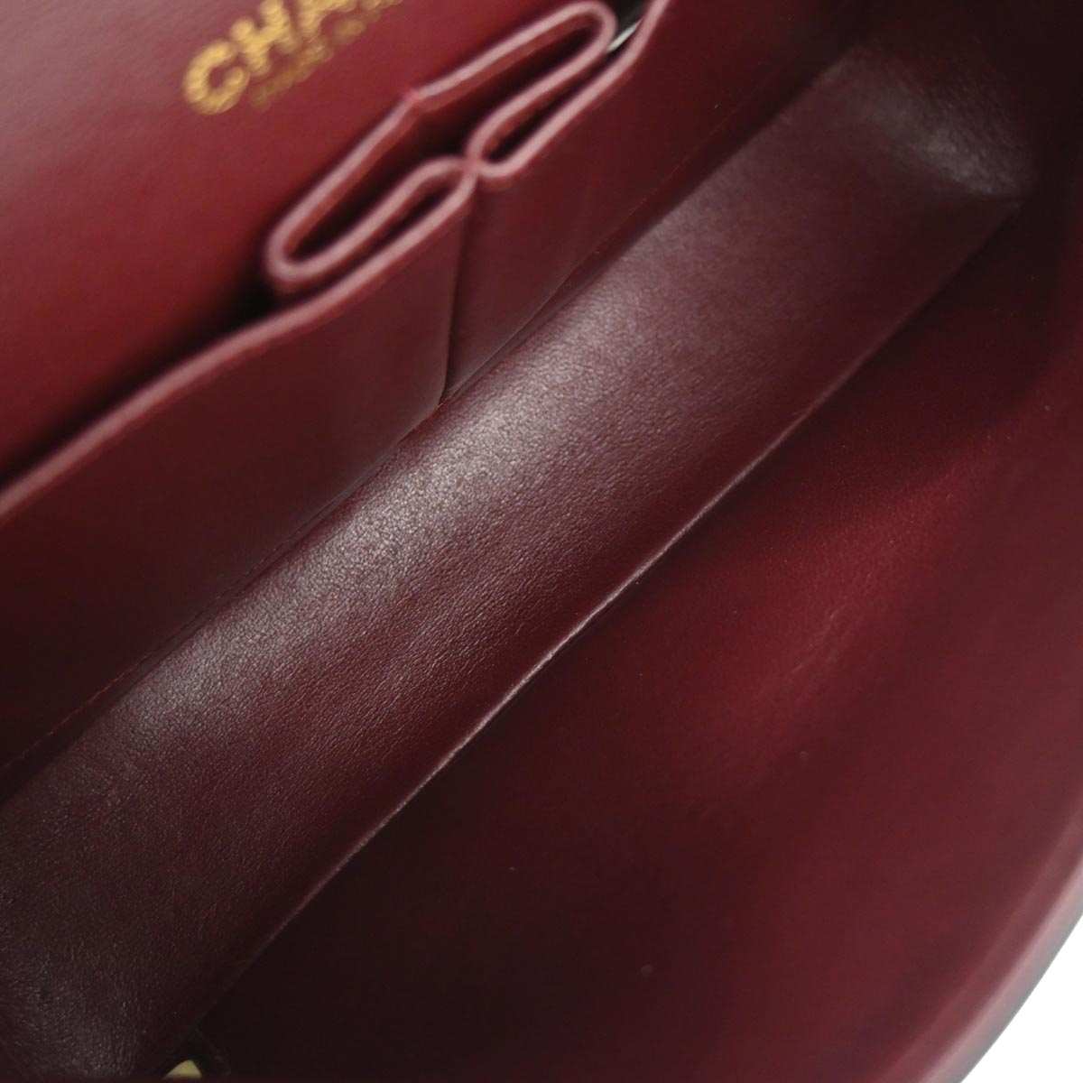 Chanel Black Lambskin Medium Classic Double Flap Shoulder Bag