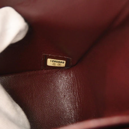 Chanel Black Lambskin Medium Classic Double Flap Shoulder Bag