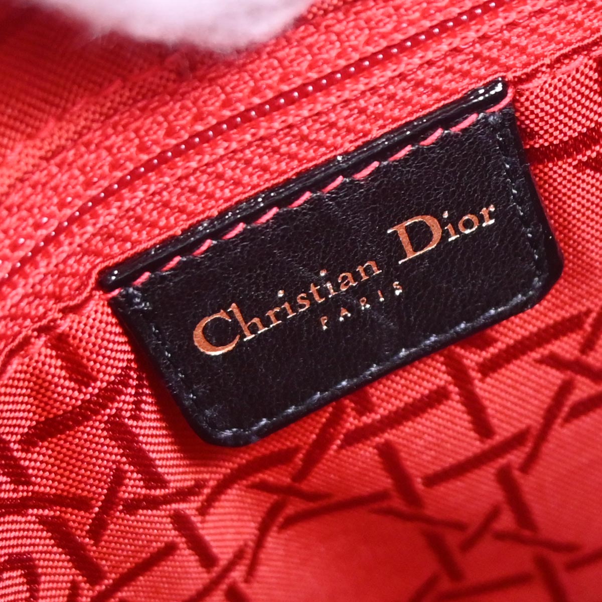 Christian Dior Black Suede Medium Lady Dior Cannage 2way Shoulder Handbag