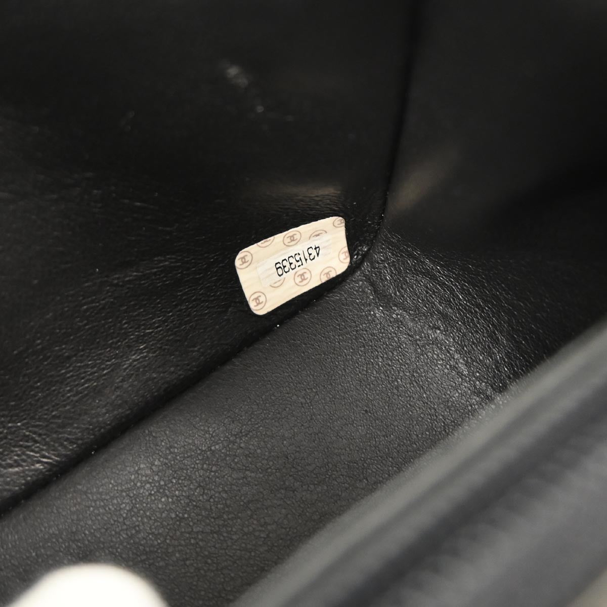 Chanel Black Lambskin Small Diana Shoulder Bag