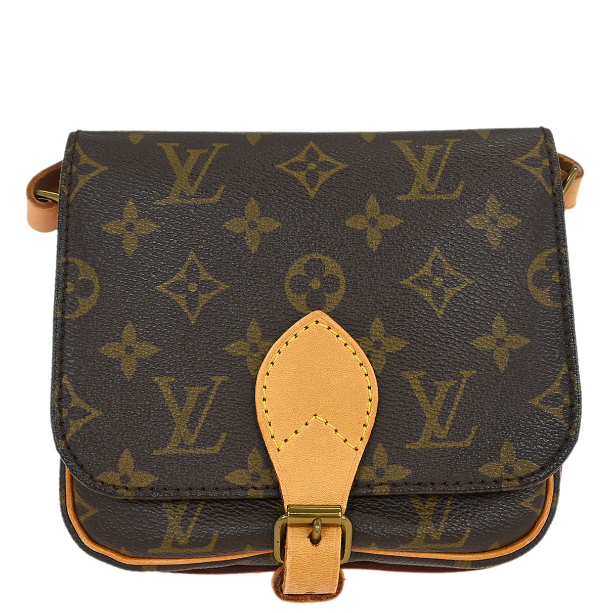 Louis Vuitton Monogram Cartouchiere PM Shoulder Bag M51254