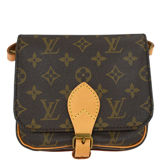 Louis Vuitton Monogram Cartouchiere PM Shoulder Bag M51254
