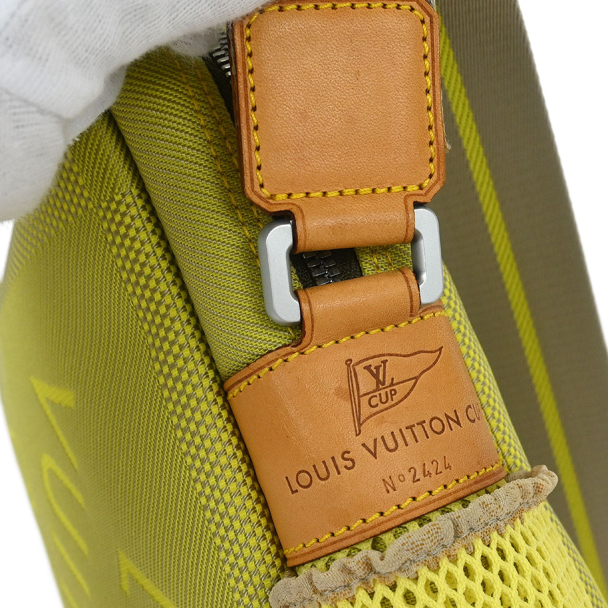 Louis Vuitton Yellow LV Cup Weatherly Shoulder Bag M80636