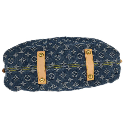 Louis Vuitton Monogram Denim Neo Cabby MM 2way Tote Handbag M95349