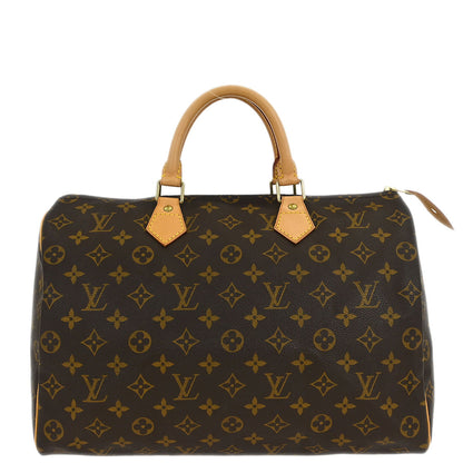 Louis Vuitton Monogram Speedy 35 Handbag M41524