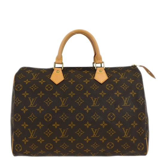 Louis Vuitton Monogram Speedy 35 Handbag M41524