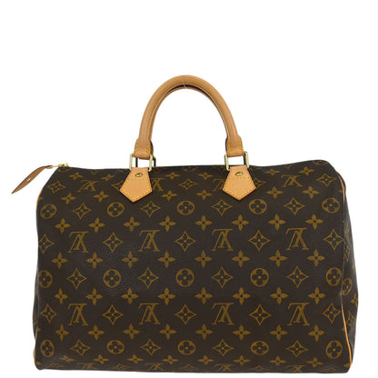 Louis Vuitton Monogram Speedy 35 Handbag M41524