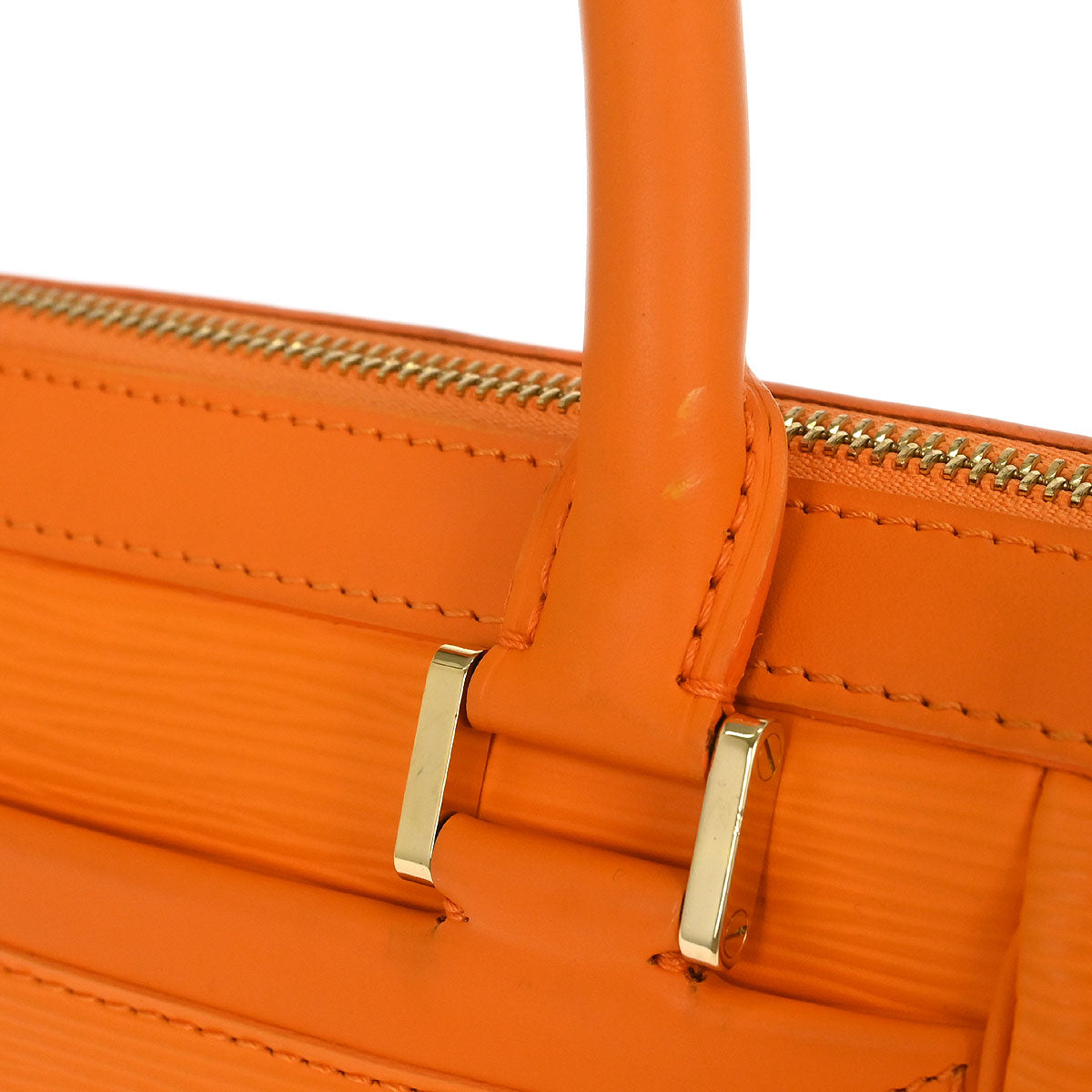 Louis Vuitton Orange Epi Dhanura PM 2way Handbag M5891H