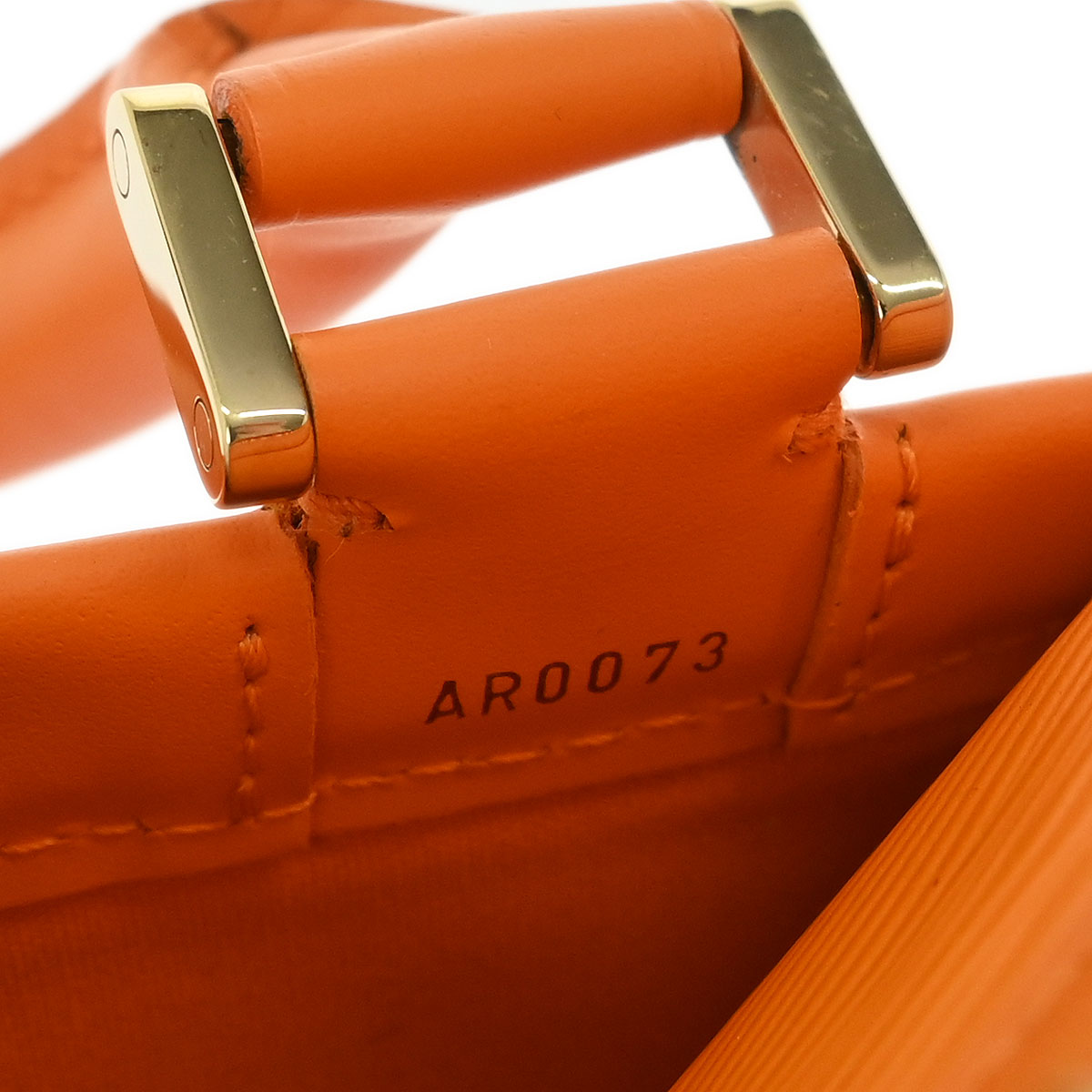 Louis Vuitton Orange Epi Dhanura PM 2way Handbag M5891H