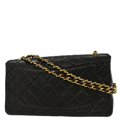 Chanel Black Lambskin Shoulder Bag