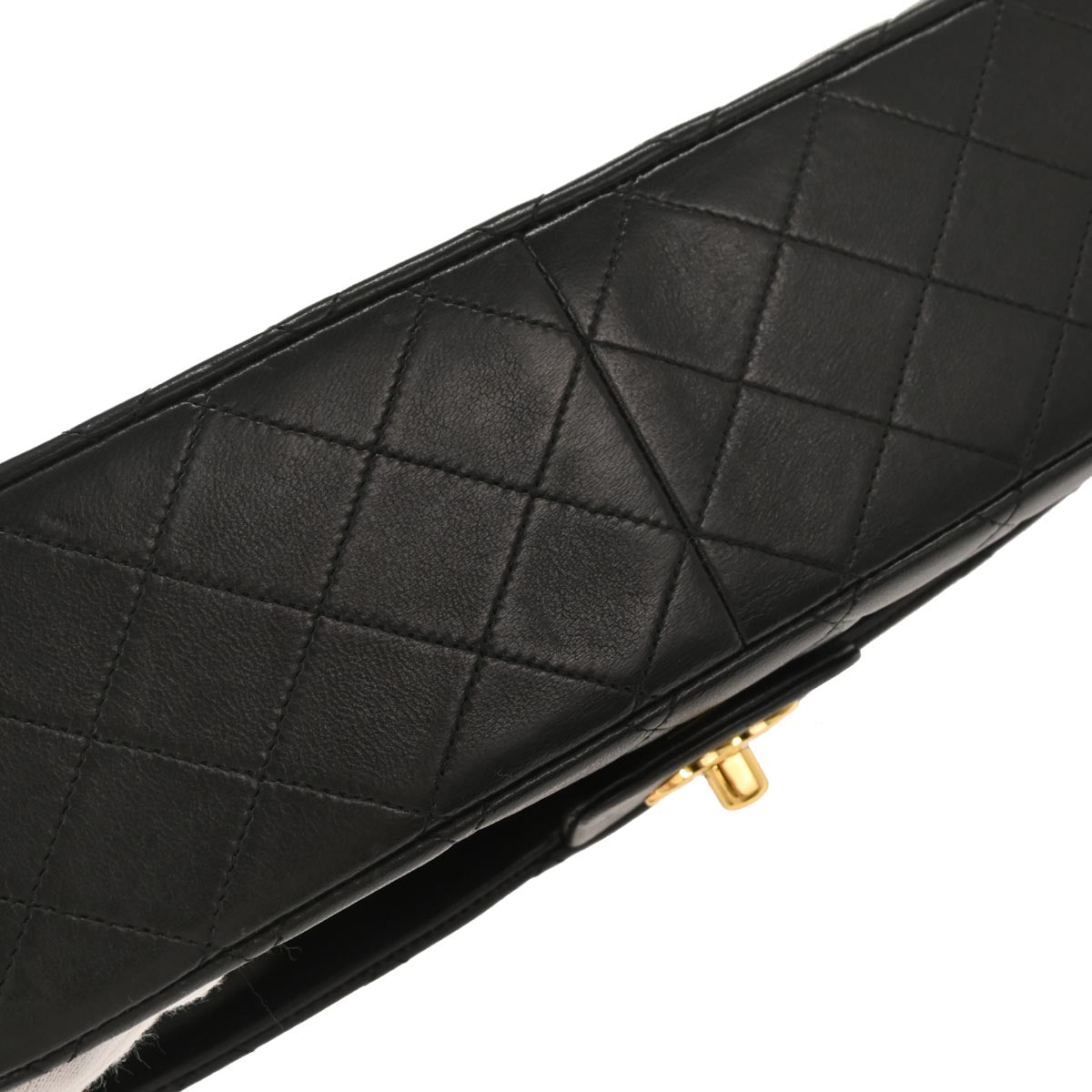 Chanel Black Lambskin Shoulder Bag