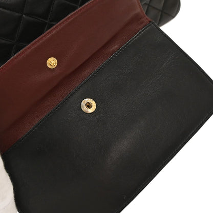 Chanel Black Lambskin Shoulder Bag