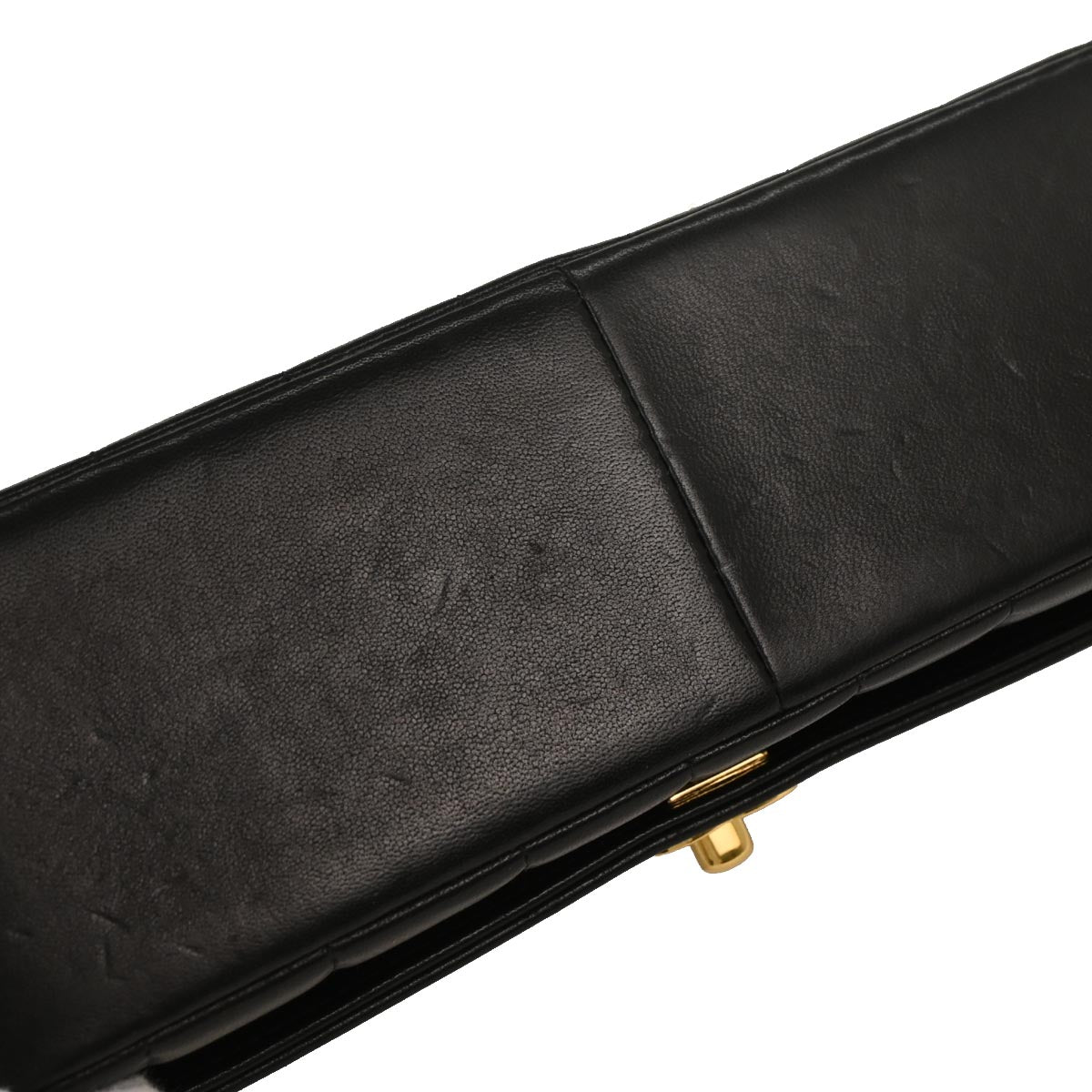 Chanel Black Lambskin Mademoiselle Shoulder Bag