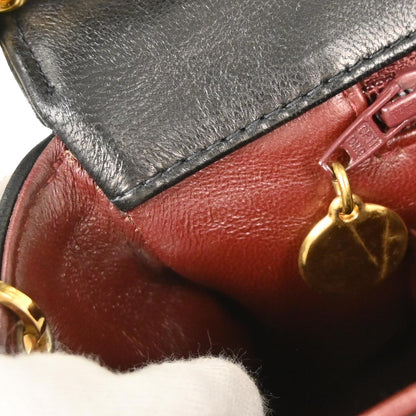 Chanel Black Lambskin Mademoiselle Shoulder Bag