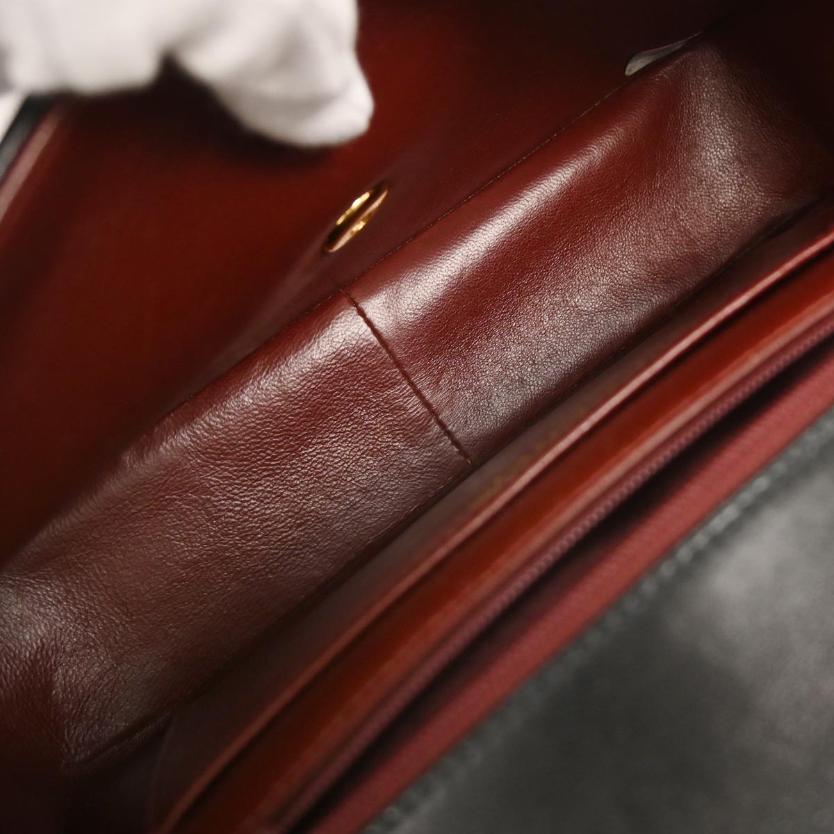 Chanel Black Lambskin Mademoiselle Shoulder Bag