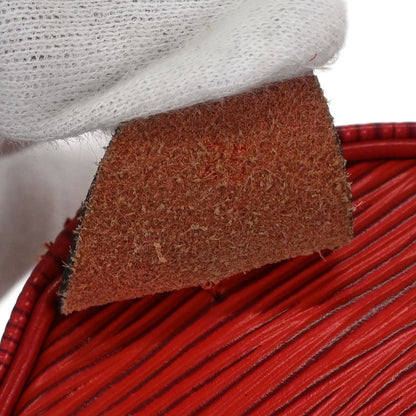 Louis Vuitton Red Epi Speedy 25 Handbag M43017