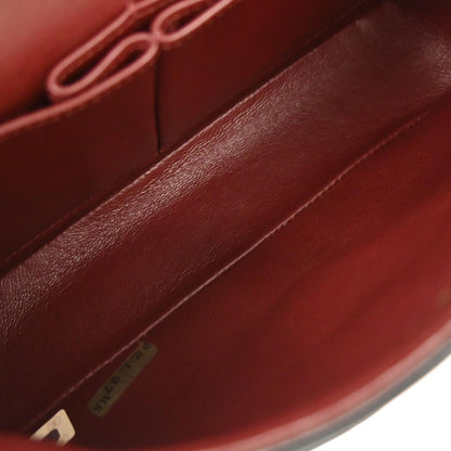 Chanel Black Lambskin Small Classic Double Flap Shoulder Bag