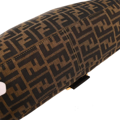 Fendi Brown Canvas Zucca Handbag