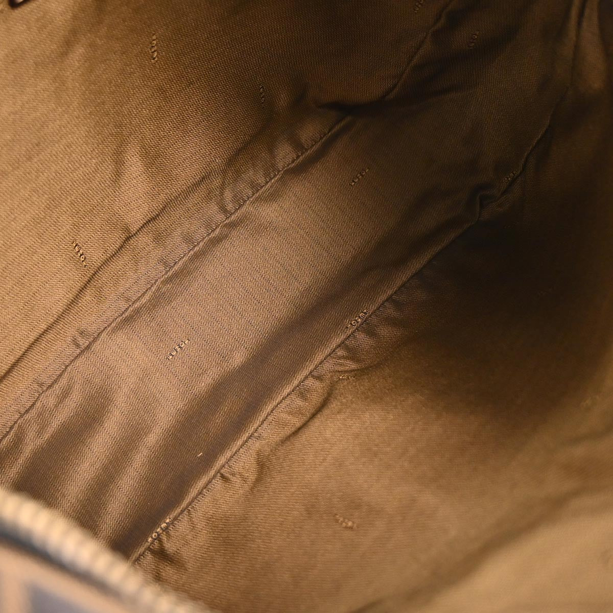 Fendi Brown Canvas Zucca Handbag