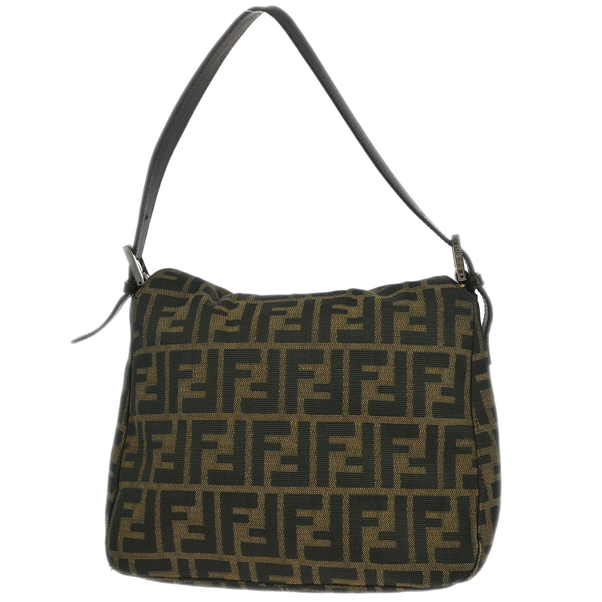 Fendi Brown Canvas Zucca Handbag